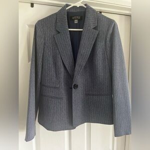 Women’s pin striped  suit jacket, Kasper brand size 8, worn maybe twice.